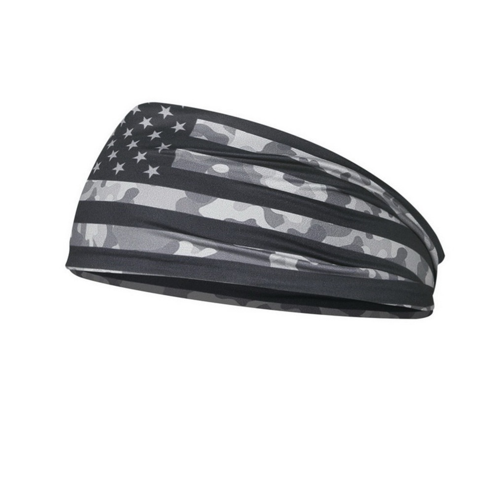 3/$28 Boho Patriotic Stretchy Wide Fabric Headband - Picture 4 of 16